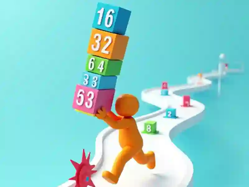 Spēle Kuba kaudze 2048 online