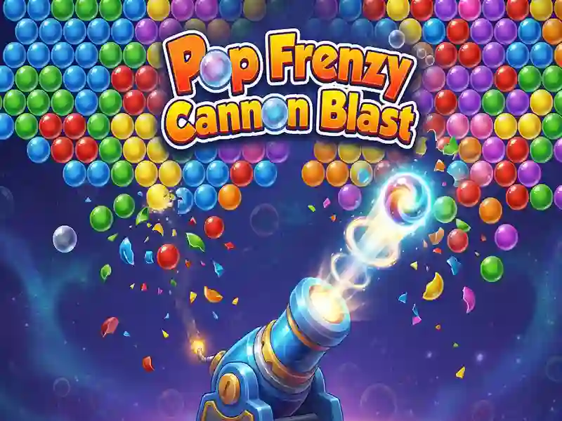Spēle Pop Frenzy Cannon Blast online