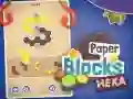Spēle Papīra Bloki Hexa online Spēle Papīra Bloki Hexa online