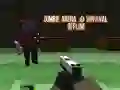 Spēle Zombie Arena 3D: Izdzīvošana Offlainā online Spēle Zombie Arena 3D: Izdzīvošana Offlainā online