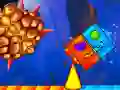 Spēle Uguns un Ūdens: Geometry Dash online