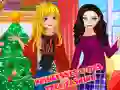 Spēle Princese Ziemassvētku Koka Modes online Spēle Princese Ziemassvētku Koka Modes online