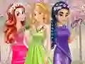 Spēle Pavasara princeses kleitu krāsas online Spēle Pavasara princeses kleitu krāsas online