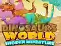 Spēle Paslēptās miniatūras dinozauru pasaulē online Spēle Paslēptās miniatūras dinozauru pasaulē online