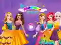 Spēle Disneja princeses: Varavīksnes kleitas online Spēle Disneja princeses: Varavīksnes kleitas online
