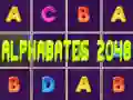 Spēle Alfabēts 2048 online Spēle Alfabēts 2048 online