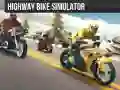 Spēle Autoceļu motocikla simulators online Spēle Autoceļu motocikla simulators online