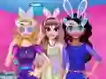 Spēle Jautras Lieldienu Meitenes online Spēle Jautras Lieldienu Meitenes online