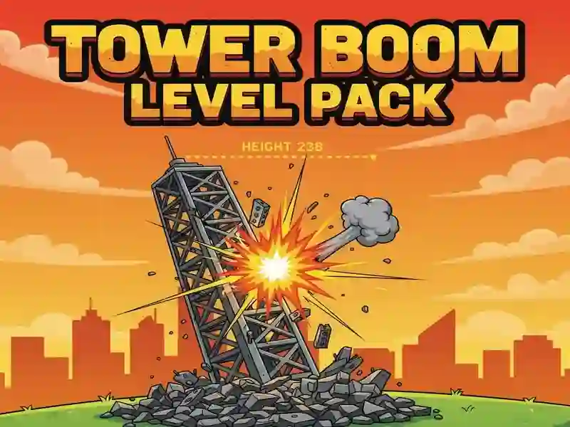 Spēle Tower Boom Level Pack online