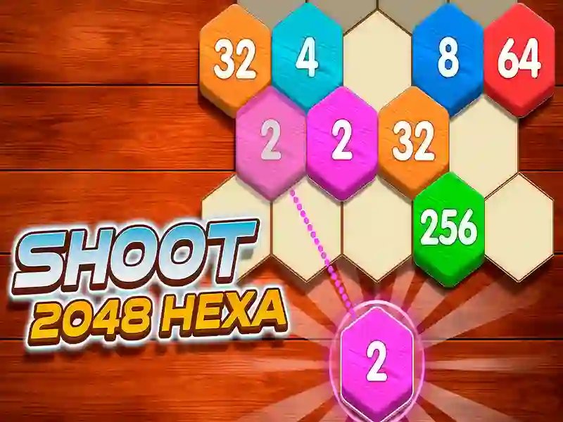 Spēle Shoot 2048 Hexa online