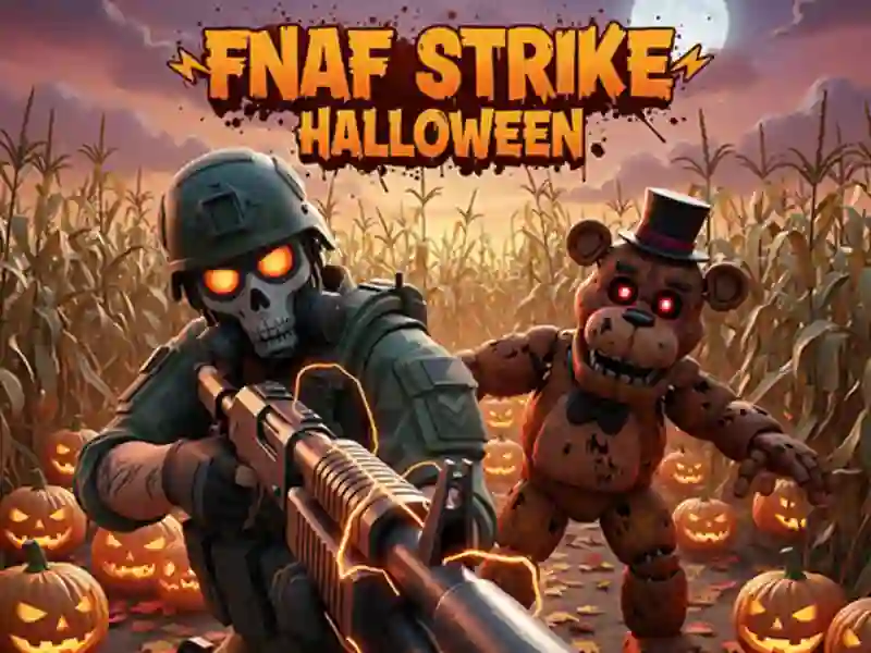 Spēle FNAF streiks Helovīnā online