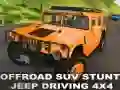 Spēle Offroad SUV triku džipu braukšana 4x4 online Spēle Offroad SUV triku džipu braukšana 4x4 online