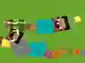 Spēle SlitherCraft.io online