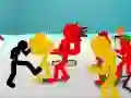 Spēle Ielas cīņa Stickman 3D online Spēle Ielas cīņa Stickman 3D online