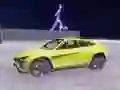 Spēle Trakie automašīnu triki Inferno cirkā online Spēle Trakie automašīnu triki Inferno cirkā online