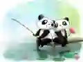 Spēle Slīdošās pandām online Spēle Slīdošās pandām online