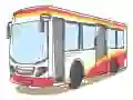 Spēle Multfilmu autobuss slīd online