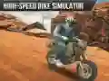 Spēle Augstas Ātruma Motociklu Simulator online