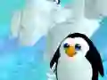 Spēle Pingvīna skrējiens 3D online Spēle Pingvīna skrējiens 3D online
