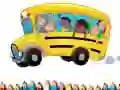 Spēle Skolas autobusa krāsojamā grāmata online