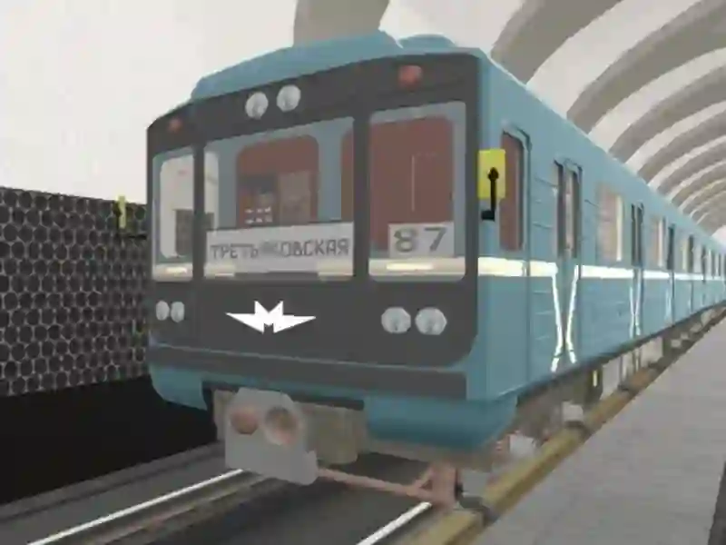 Spēle Maskavas metro draiveris 3D online Spēle Maskavas metro draiveris 3D online