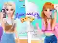 Spēle Anija un Eliza DIY Kleitu Izšūšana online Spēle Anija un Eliza DIY Kleitu Izšūšana online