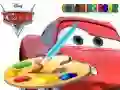 Spēle Disney Cars Krāsojamā grāmata online