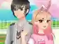 Spēle Anime Pāru Apģērbu Vēle online Spēle Anime Pāru Apģērbu Vēle online