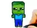 Spēle Vieglā Krāsošana Bērniem Mineblox online