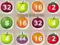 Spēle 2048 Augļi online