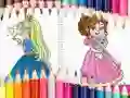 Spēle Skaistās Prinseses Krāsošanas Grāmata online Spēle Skaistās Prinseses Krāsošanas Grāmata online