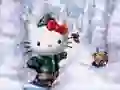 Spēle Ziemassvētku puzlis ar Hello Kitty online Spēle Ziemassvētku puzlis ar Hello Kitty online