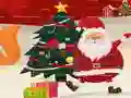 Spēle Ziemassvētku Puzzle ar Ziemassvētku vecīti online