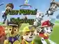 Spēle Paw Patrol Krāsošana online