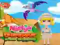 Spēle Nastya: Dinosauros Kaulu Izpēte online Spēle Nastya: Dinosauros Kaulu Izpēte online