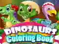 Spēle Dinozauru krāsojamās grāmatas online Spēle Dinozauru krāsojamās grāmatas online
