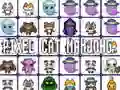 Spēle Kaķu Pikseļu Mahjong online Spēle Kaķu Pikseļu Mahjong online
