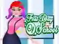 Spēle Pirmais skolas diena online Spēle Pirmais skolas diena online