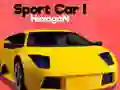 Spēle Sporta Automobilis! Sešstūris online Spēle Sporta Automobilis! Sešstūris online