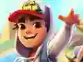 Spēle Subway Surfers: Vilciena Sērferi online Spēle Subway Surfers: Vilciena Sērferi online