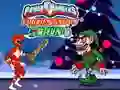 Spēle Power Rangers: Ziemassvētku skrējiens online