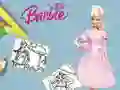 Spēle Barbie Krāsojamā grāmata online