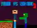 Spēle Nūb vs Zombie 2 online Spēle Nūb vs Zombie 2 online