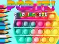 Spēle Pop It Krāsošanas Grāmata online Spēle Pop It Krāsošanas Grāmata online