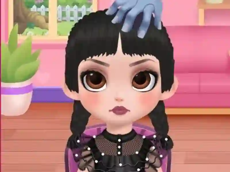 Spēle Matu salons un ģērbies meitene online