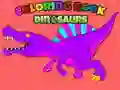 Spēle Krāsojamā grāmata Dinosauri online
