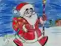 Spēle Krāso Santa Klausu online Spēle Krāso Santa Klausu online