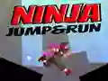 Spēle Ninja Lēkšana un Skriešana online Spēle Ninja Lēkšana un Skriešana online