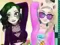Spēle Princese Ella Soft pret Grunge online Spēle Princese Ella Soft pret Grunge online