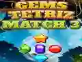 Spēle Dārgakmeņi Tetriz Match 3 online